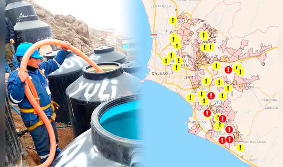 ¡Corte de agua masivo en Lima! Sedapal advierte que 10 distritos se verán afectados HOY 18 de septiembre