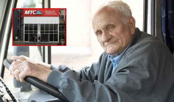 ¿Tienes más de 60 años? Según el MTC, estos son los requisitos para tramitar tu licencia de conducir en Perú