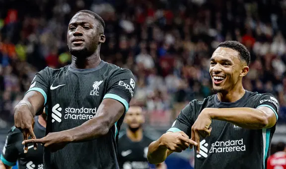 Liverpool logró un triunfazo en Italia: venció 3-1 al Milan por la nueva Champions League