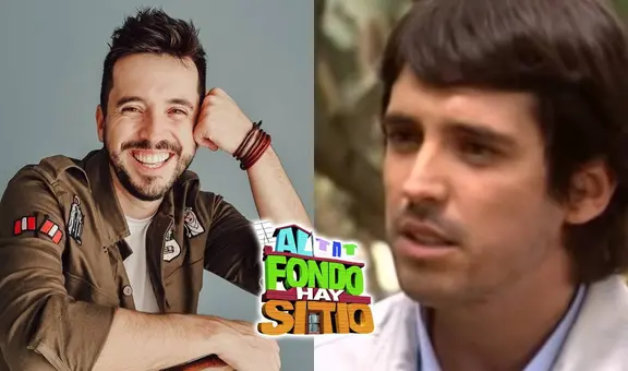 ¡Todo un galán! La vez que Jesús Alzamora salió en ‘Al fondo hay sitio’ con peculiar papel: ¿a quién interpretó?