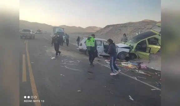 Accidente en Arequipa deja un muerto y 2 heridos por choque de vehículos en vía Cerro Verde