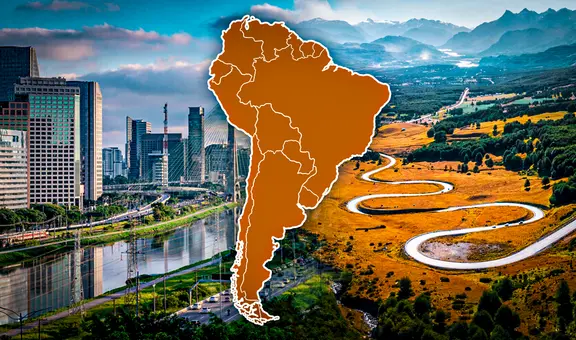 El país de América Latina más largo del mundo: pertenece a 3 continentes y supera a Rusia y Brasil