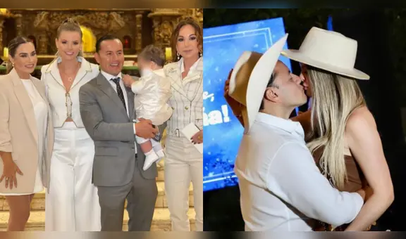 Brunella Horna deslumbra con un bautizo de ensueño para su bebé tras la exclusiva fiesta de Richard Acuña