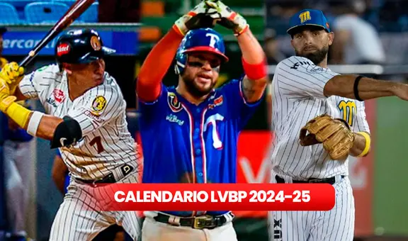 CALENDARIO de la LVBP 2024-25: fechas y cruces OFICIALES de Leones, Magallanes, Tiburones y otros equipos