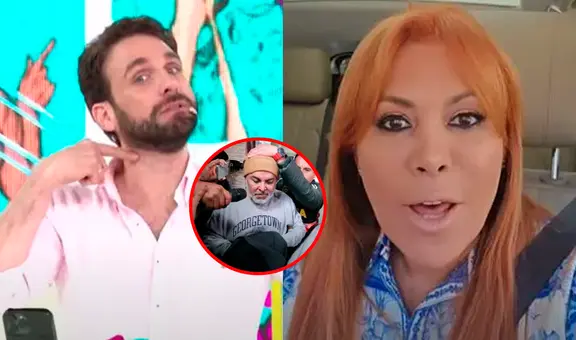 ‘Peluchín’ y Gigi Mitre critican a Magaly Medina por abandonar el país tras la detención de Andrés Hurtado