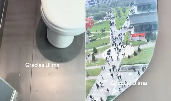 Universitario revela que baño tiene vista panorámica y causa asombro en redes: “Premium”