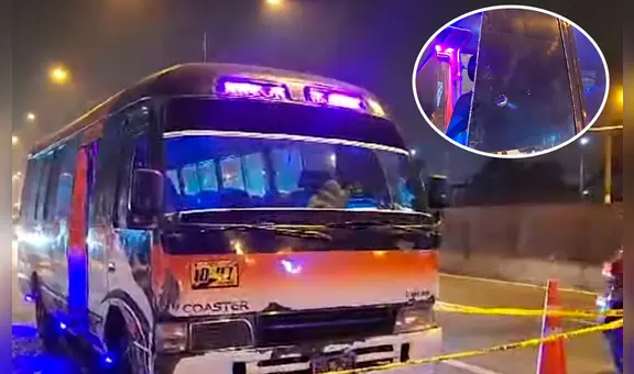 Chofer es asesinado y pasajero queda herido por sicarios que extorsionan a empresa 'Nueva Estrella' en Los Olivos