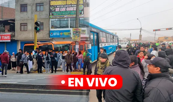Paro de transportistas en Lima EN VIVO: choferes de 'Anconero' y 'Los Chinos' paralizan servicio por extorsiones