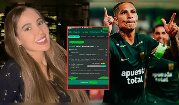 Ana Paula APUESTA por gol de Paolo Guerrero y GANA, pero la critican: "Es ilegal que un familiar cercano apueste"