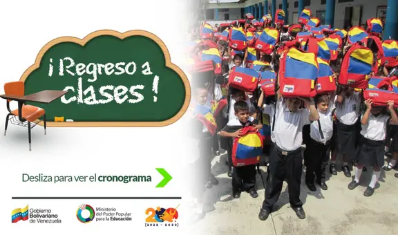 ¿Cuándo empiezan las clases en Venezuela 2024? MPPE reveló el CRONOGRAMA del nuevo ciclo escolar