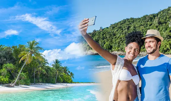 La playa de América Latina con agua cristalina, arena blanca y bosque: está en el Pacífico y es perfecta para viajar