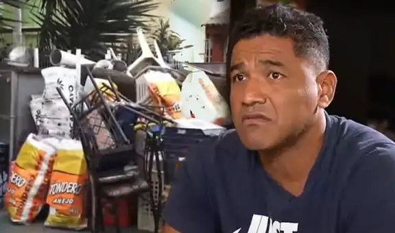 Exfutbolista ‘Chemo’ Ruiz es DESALOJADO de su casa ubicada en el Rímac por supuesta deuda con banco