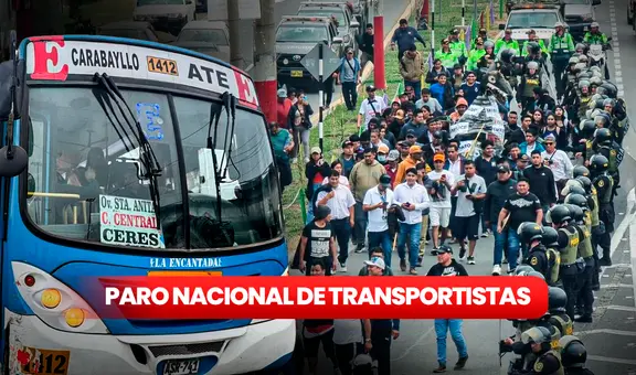 Paro nacional de transportistas EN VIVO: anuncian paro general y marcha este jueves 26 de septiembre