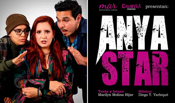 'Anya Star': obra musical hace su estreno este 2 de octubre en Miraflores