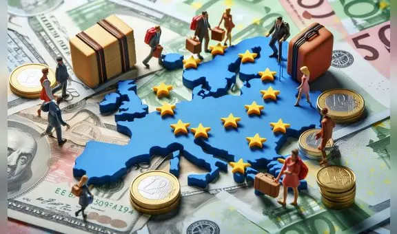Los países con mejores salarios en Europa: Ranking de sueldos llegan hasta los 2.570 euros al mes