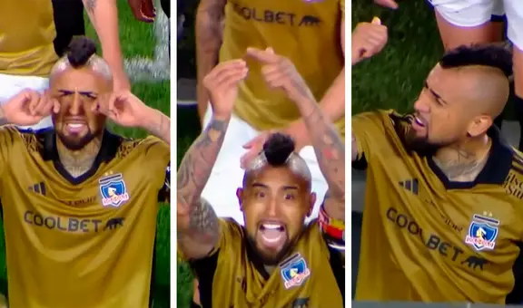 Arturo Vidal y sus polémicos gestos contra hinchas de River Plate tras eliminación de Colo-Colo de Libertadores