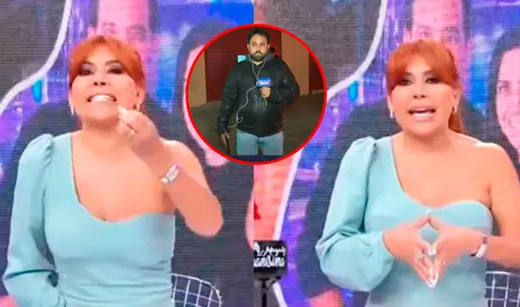 Hunden a Magaly Medina por dura reprimenda a su reportero durante enlace en vivo: “Corrige de mala forma”