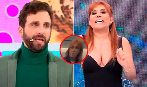 ¿Se molestó? Así fue la REACCIÓN de Magaly Medina al ver a Rodrigo González en el mismo avión