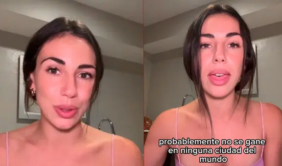 Española se vuelve viral al revelar el sorprendente sueldo que gana por trabajar en EE.UU.: "Muy bien remunerado"