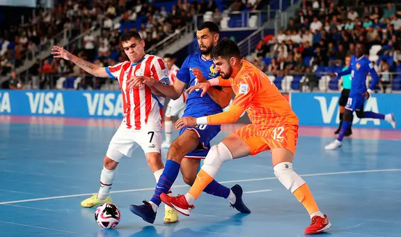 ¡Batallaron hasta el final! Paraguay cayó 2-1 contra Francia y se despide del Mundial de Futsal 2024