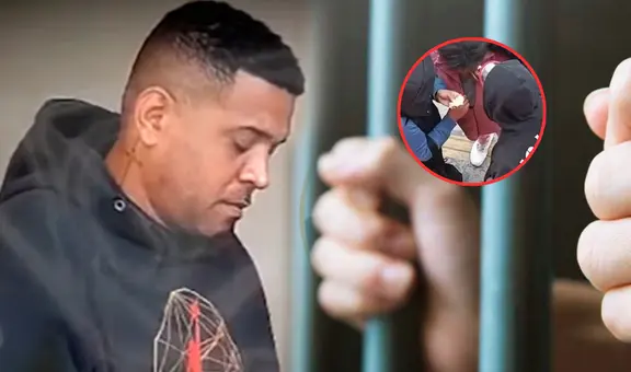 Madre de ‘Cri Cri’ llora al ver a su hijo ser trasladado al penal de Piedras Gordas