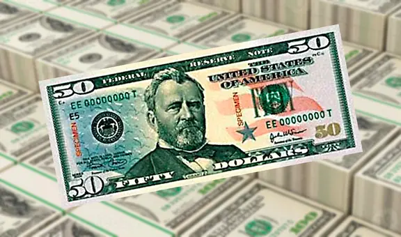 Los billetes de US$50 ya no se aceptarán en bancos y cajeros automáticos desde esta fecha en Estados Unidos