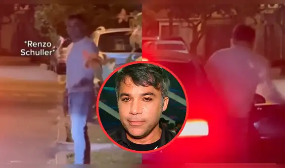 Renzo Schuller DESCONCIERTA en redes sociales al mostrar extraño comportamiento al entrar a un auto