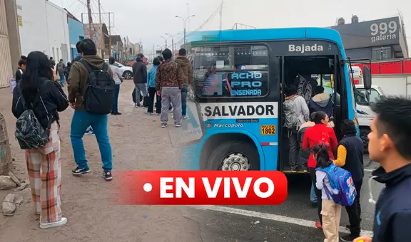 Paro de transportistas EN VIVO: ATU niega paralización de servicio de transporte pese a incidentes en av. Faucett