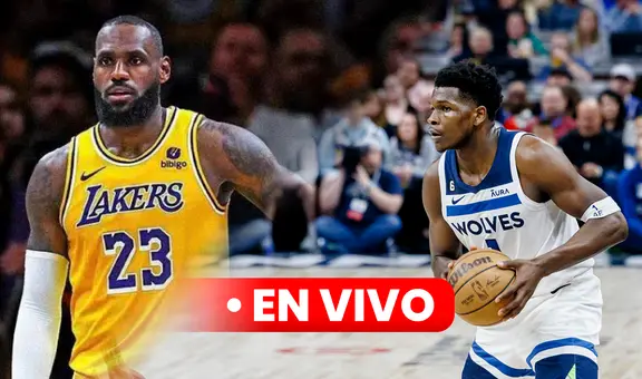 Los Lakers vs. Timberwolves: sigue HOY el partido de pretemporada 2024 por la NBA en Estados Unidos
