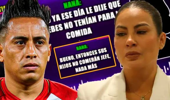 Nana de hijos de Cueva le ruega por alimentos para los niños: "¿Va a depositar para que puedan comer?"