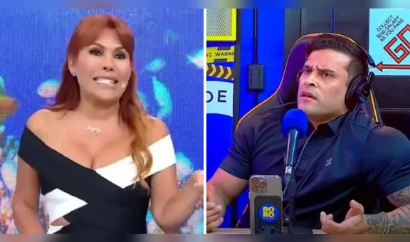 Magaly Medina critica a Christian Domínguez por "hablar como bebé": "A todas les habla así"