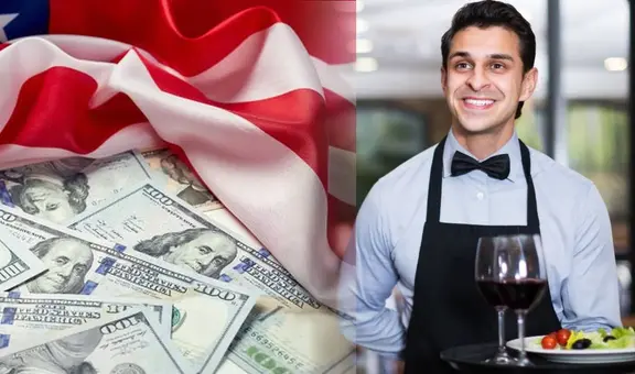 ¿Cuánto gana un mesero en Estados Unidos? Este es el salario promedio en las principales ciudades