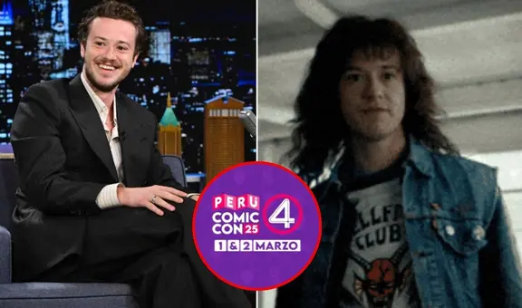 Joseph Quinn, estrella de 'Stranger Things', visitará Lima para la próxima edición de la Perú Comic Con
