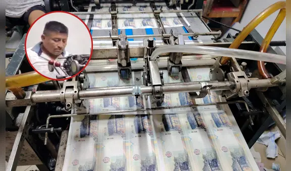 Capturan a hombre que imprimía S/8 millones falsos en San Martín de Porres: billetes iban a Bolivia por crisis