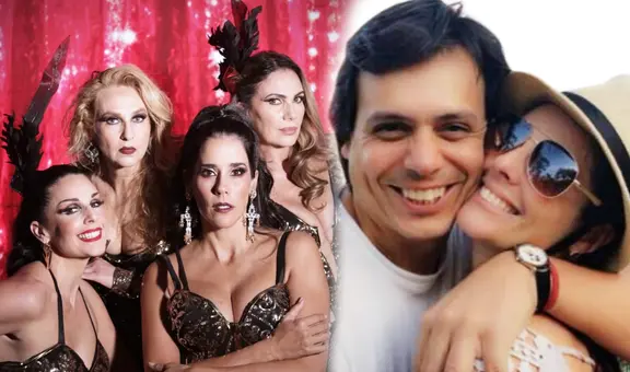 Rebeca Escribens presentó por primera vez a su esposo Carlos en su show: "Se veía avergonzado"