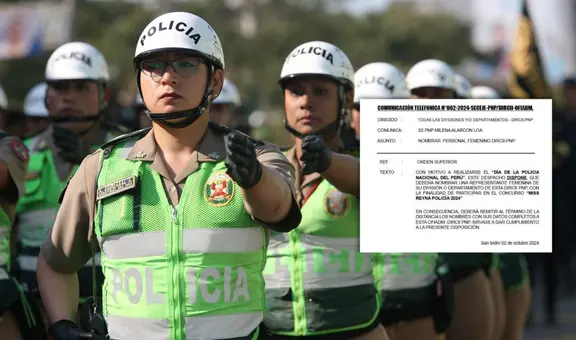PNP organiza concurso 'Miss Reina Policía 2024' en pleno estado de emergencia por ola de extorsiones
