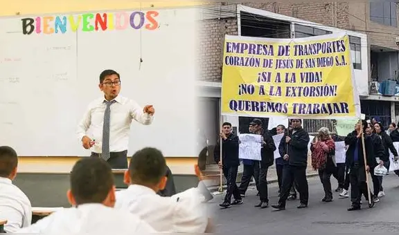 ¿Habrá clases en los colegios de Lima por paro de transportistas este jueves 10 de octubre? Esto dice Minedu