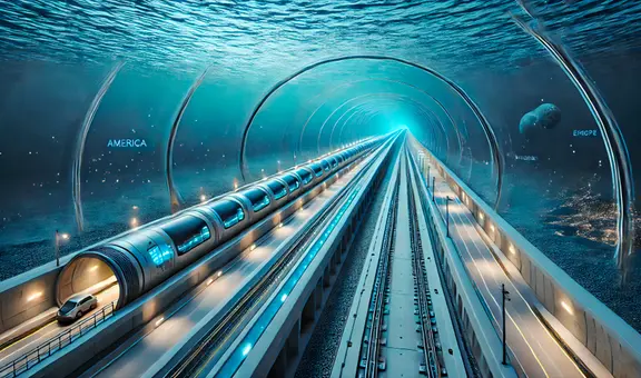 El megaproyecto que uniría 3 continentes con un túnel submarino: costaría US$65.000 millones y estaría listo en 15 años