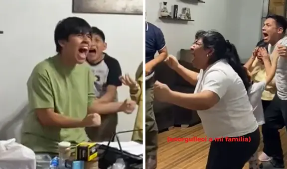 Joven ingresó a San Marcos y su familia estalló de la emoción: “Todo el esfuerzo valió la pena”