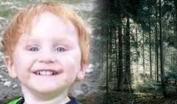 Ryker Webb, el niño de 3 años que sobrevivió 2 días en el bosque y quedó con el rostro 'aterrorizado'