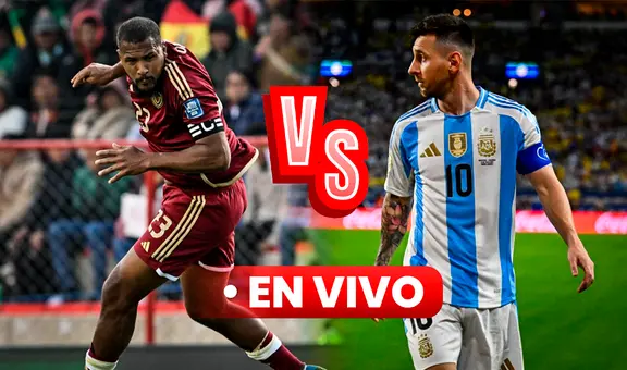 TRANSMISIÓN Venezuela vs Argentina EN VIVO y EN DIRECTO por Eliminatorias: MINUTO A MINUTO vía Televen Stream