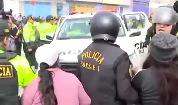Disturbios en paro de transportistas: detienen a manifestantes en Jicamarca tras enfrentamiento con PNP