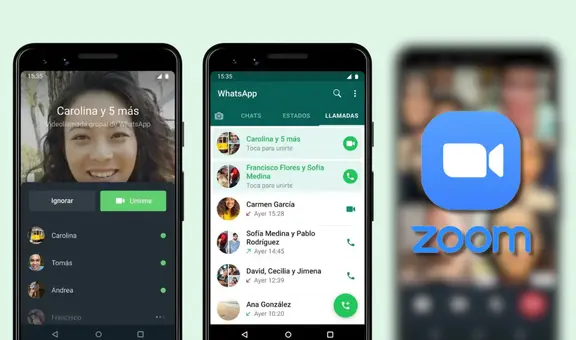 Conoce la nueva y curiosa forma de llamar en WhatsApp: cada vez más parecido a Zoom