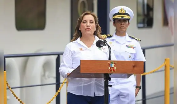 Dina Boluarte en medio de protestas contra inseguridad: "El Perú no son aquellos tirapiedras"