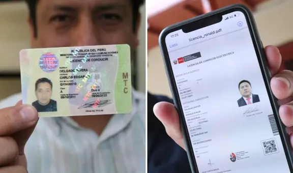 Licencia de conducir física y electrónica: ¿puedes tener ambas? El MTC lo explica