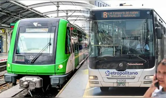 Metropolitano y Metro de Lima: ¿seguirán operando durante el paro de transportistas HOY 12 de octubre?