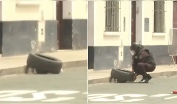 UDEX confunde carro de juguete con bomba en Lince: cercaron zona por falsa alarma