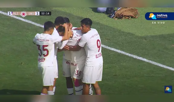 Yuriel Celi anotó golazo ante Alianza Lima y puso el 1-1 en le semifinal de ida del Torneo de Reservas