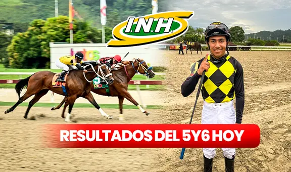 RESULTADOS del 5y6 Hipódromo La Rinconada EN VIVO, 13 de octubre: GANADORES, retirados y transmisión de las carreras