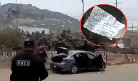 Puente Piedra: extorsionadores dejaron granada de guerra frente a paradero de colectivos informales